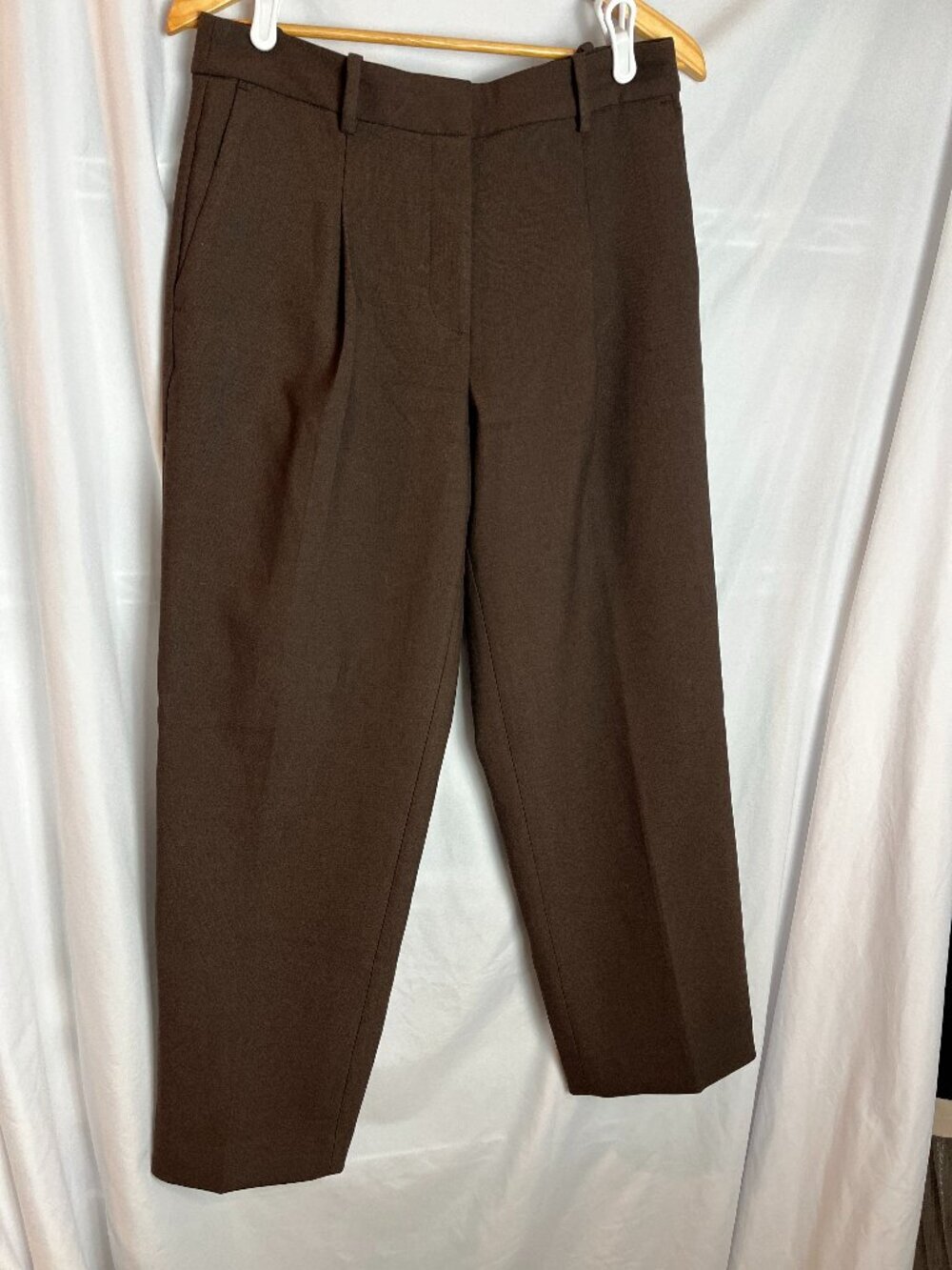 Women's Chocolate Brown Banana Republic Factory Trousers Size 6